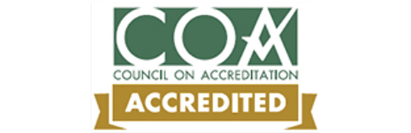 Seal of the Council on Accreditation (COA)