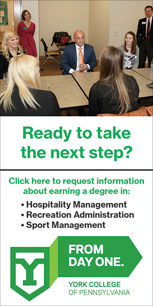 Hospitality, Recreation and Leisure Administration and Sport Management degrees at York College