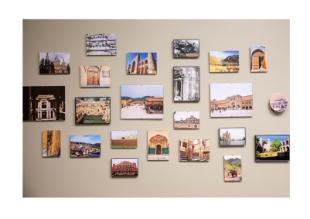 Photos from travel in Christian DiGregorio's office