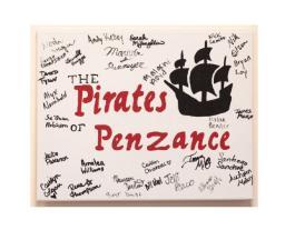 Signed by the Cast of Pirates