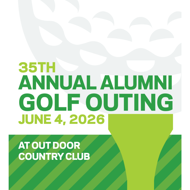 35th Annual Alumni Golf Outing, June 4, 2026 at Out Door Country Club